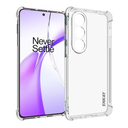 ENKAY Hat-Prince Transparent TPU Shockproof Phone Case, For OnePlus Nord 6, For OnePlus Ace 6, For OnePlus 15, For OnePlus 13T, For OnePlus 13, For OnePlus Nord 4, For OnePlus Ace 3V 5G, For OnePlus Nord CE4, For OnePlus Ace 3 5G, For OnePlus Ace 2 Pro...