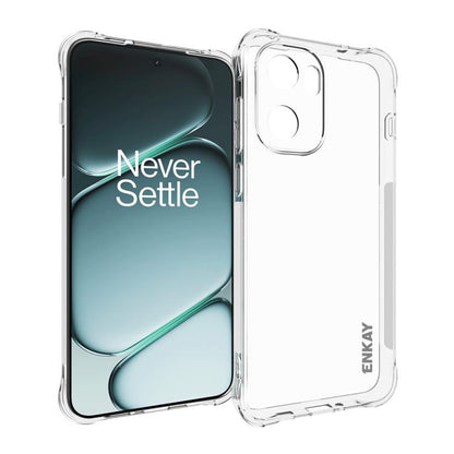 ENKAY Hat-Prince Transparent TPU Shockproof Phone Case, For OnePlus N6x 5G Global, For OnePlus N6 5G Global, For OnePlus Nord 6, For OnePlus Ace 6, For OnePlus 15, For OnePlus 13T, For OnePlus 13, For OnePlus Nord 4, For OnePlus Ace 3V 5G              ...