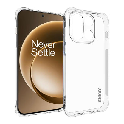ENKAY Hat-Prince Transparent TPU Shockproof Phone Case, For OnePlus N6x 5G Global, For OnePlus N6 5G Global, For OnePlus Nord 6, For OnePlus Ace 6, For OnePlus 15, For OnePlus 13T, For OnePlus 13, For OnePlus Nord 4, For OnePlus Ace 3V 5G              ...