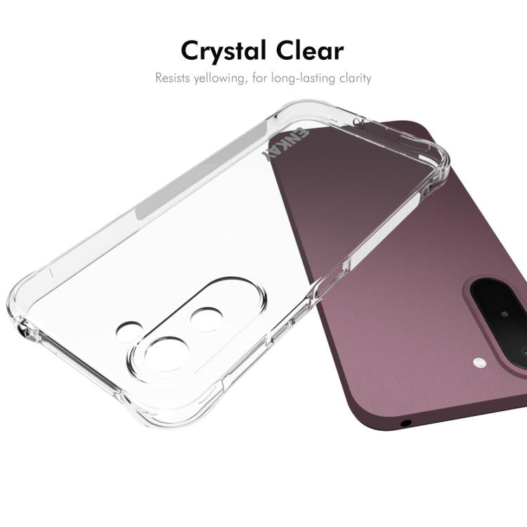 ENKAY Hat-Prince Transparent TPU Shockproof Phone Case, For OnePlus N6x 5G Global, For OnePlus N6 5G Global, For OnePlus Nord 6, For OnePlus Ace 6, For OnePlus 15, For OnePlus 13T, For OnePlus 13, For OnePlus Nord 4, For OnePlus Ace 3V 5G              ...