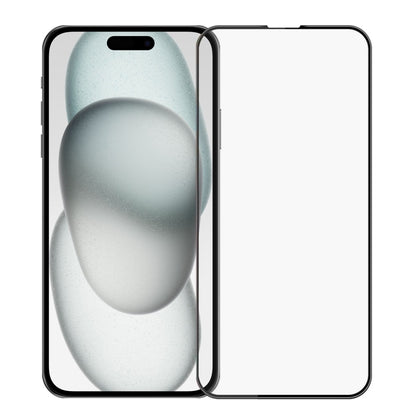 MOFI 9H 3D Explosion-proof Curved Screen Tempered Glass Film, For iPhone 17e / 16e, For iPhone 17 Pro Max, For iPhone 17 Pro, For iPhone 17, For iPhone Air, For iPhone 16 Pro Max, For iPhone 16 Pro, For iPhone 16 Plus, For iPhone 16, For iPhone 15 Pro ...