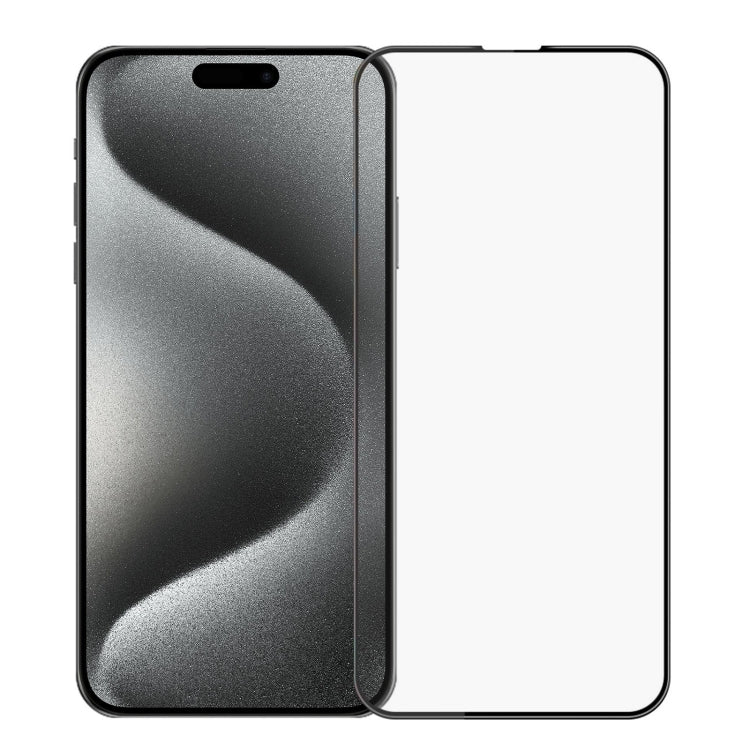 MOFI 9H 3D Explosion-proof Curved Screen Tempered Glass Film, For iPhone 17e / 16e, For iPhone 17 Pro Max, For iPhone 17 Pro, For iPhone 17, For iPhone Air, For iPhone 16 Pro Max, For iPhone 16 Pro, For iPhone 16 Plus, For iPhone 16, For iPhone 15 Pro ...