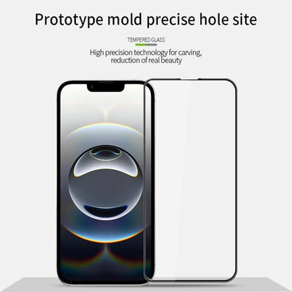 MOFI 9H 3D Explosion-proof Curved Screen Tempered Glass Film, For iPhone 17e / 16e, For iPhone 17 Pro Max, For iPhone 17 Pro, For iPhone 17, For iPhone Air, For iPhone 16 Pro Max, For iPhone 16 Pro, For iPhone 16 Plus, For iPhone 16, For iPhone 15 Pro ...