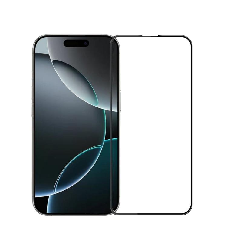MOFI 9H 3D Explosion-proof Curved Screen Tempered Glass Film, For iPhone 17e / 16e, For iPhone 17 Pro Max, For iPhone 17 Pro, For iPhone 17, For iPhone Air, For iPhone 16 Pro Max, For iPhone 16 Pro, For iPhone 16 Plus, For iPhone 16, For iPhone 15 Pro ...