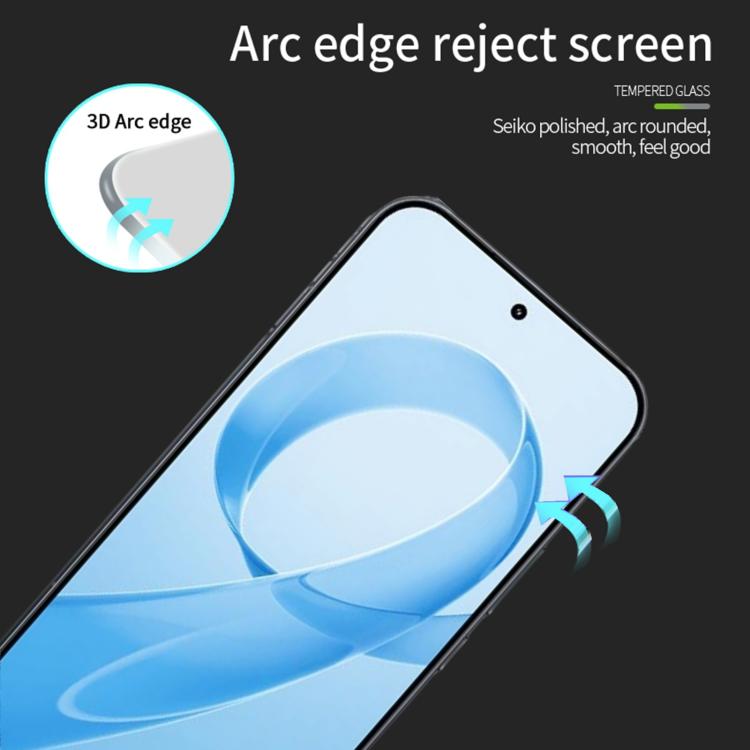 MOFI 9H 3D Explosion-proof Curved Screen Tempered Glass Film, For Redmi K90 Unlock, For Redmi K90 Pro Max Unlock, For Xiaomi 17 Pro Max, For Xiaomi 17 / 17 Pro, For Xiaomi 15T / 15T Pro, For Redmi Turbo 4 Pro, For Xiaomi Poco C75�����������������������...