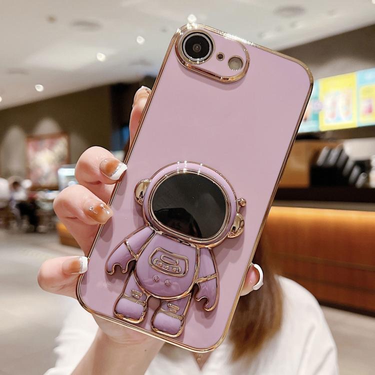 Electroplating Astronaut Holder Phone Case
