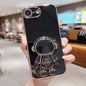 Electroplating Astronaut Holder Phone Case
