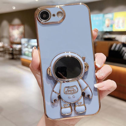 Electroplating Astronaut Holder Phone Case