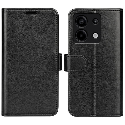 R64 Texture Horizontal Flip Leather Phone Case, For Xiaomi 14, For Xiaomi Redmi Note 13, For Xiaomi Redmi 13C 4G, For Xiaomi Redmi Note 13 Pro+, For Xiaomi Redmi Note 13 Pro, For Xiaomi Redmi K70