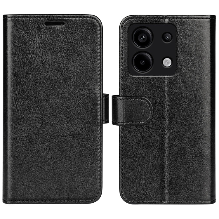 R64 Texture Horizontal Flip Leather Phone Case, For Xiaomi Redmi Note 13 Pro+, For Xiaomi Redmi Note 13 Pro, For Xiaomi Redmi K70, For Xiaomi 13T, For Redmi A7 Pro 171mm / Poco C85x 5G, For Redmi Turbo 5 Max / Poco X8 Pro Max