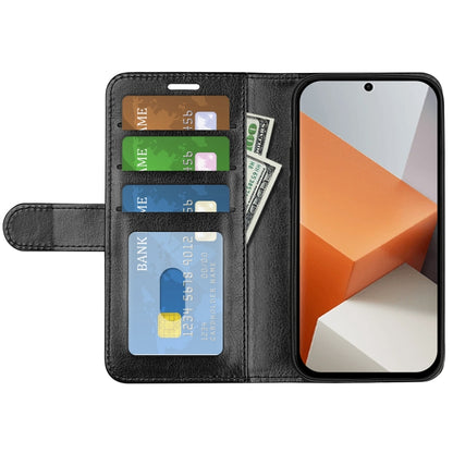 R64 Texture Horizontal Flip Leather Phone Case, For Xiaomi Redmi Note 13 Pro+, For Xiaomi Redmi Note 13 Pro, For Xiaomi Redmi K70, For Xiaomi 13T, For Redmi A7 Pro 171mm / Poco C85x 5G, For Redmi Turbo 5 Max / Poco X8 Pro Max