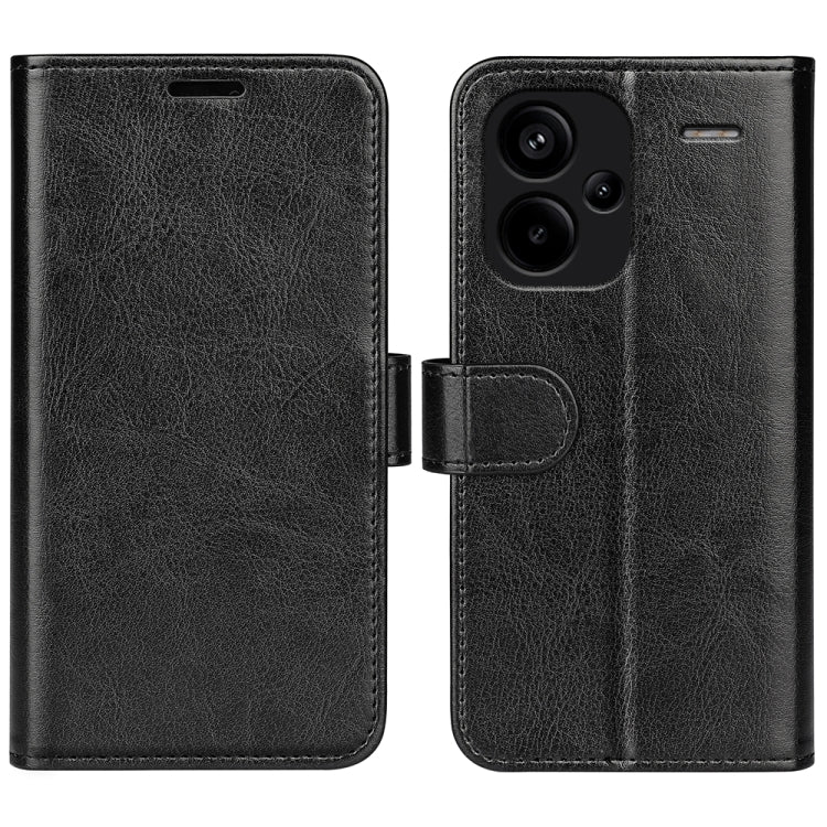 R64 Texture Horizontal Flip Leather Phone Case, For Xiaomi Redmi Note 13 Pro+, For Xiaomi Redmi Note 13 Pro, For Xiaomi Redmi K70, For Xiaomi 13T, For Redmi A7 Pro 171mm / Poco C85x 5G, For Redmi Turbo 5 Max / Poco X8 Pro Max