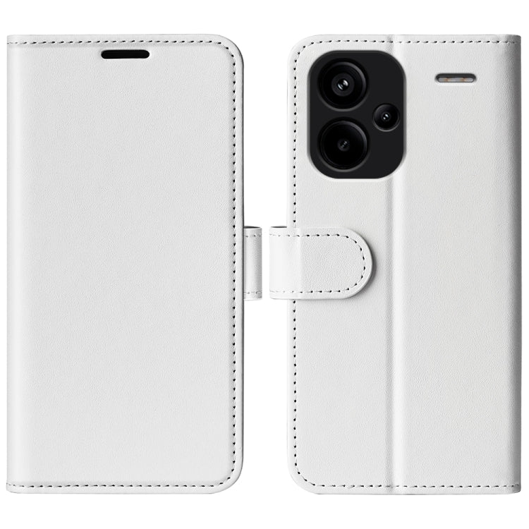 R64 Texture Horizontal Flip Leather Phone Case, For Xiaomi Redmi Note 13 Pro+, For Xiaomi Redmi Note 13 Pro, For Xiaomi Redmi K70, For Xiaomi 13T, For Redmi A7 Pro 171mm / Poco C85x 5G, For Redmi Turbo 5 Max / Poco X8 Pro Max