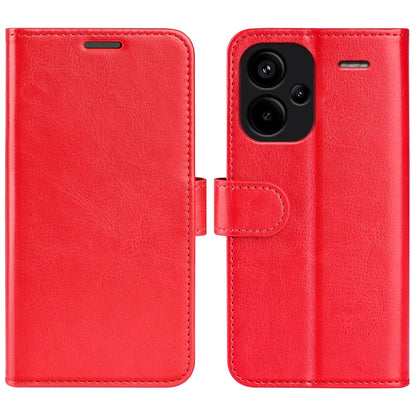 R64 Texture Horizontal Flip Leather Phone Case, For Xiaomi 14, For Xiaomi Redmi Note 13, For Xiaomi Redmi 13C 4G, For Xiaomi Redmi Note 13 Pro+, For Xiaomi Redmi Note 13 Pro, For Xiaomi Redmi K70