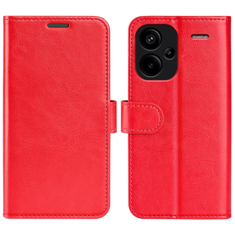R64 Texture Horizontal Flip Leather Phone Case, For Xiaomi Redmi Note 13 Pro+, For Xiaomi Redmi Note 13 Pro, For Xiaomi Redmi K70, For Xiaomi 13T, For Redmi A7 Pro 171mm / Poco C85x 5G, For Redmi Turbo 5 Max / Poco X8 Pro Max