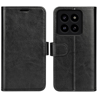 R64 Texture Horizontal Flip Leather Phone Case, For Xiaomi Redmi Turbo 3, For Xiaomi Redmi A3, For Xiaomi Redmi Note 13 4G, For Xiaomi Redmi K70E, For Xiaomi 14 Ultra, For Xiaomi 14 Pro