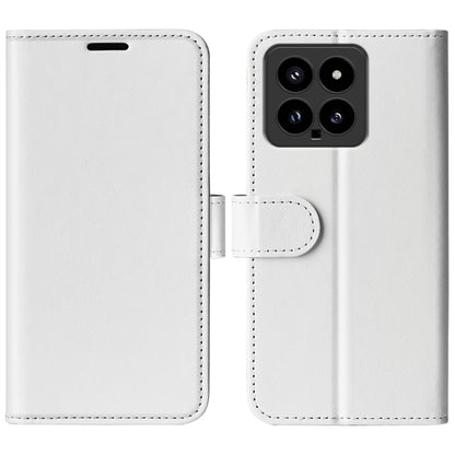 R64 Texture Horizontal Flip Leather Phone Case, For Xiaomi Redmi Turbo 3, For Xiaomi Redmi A3, For Xiaomi Redmi Note 13 4G, For Xiaomi Redmi K70E, For Xiaomi 14 Ultra, For Xiaomi 14 Pro