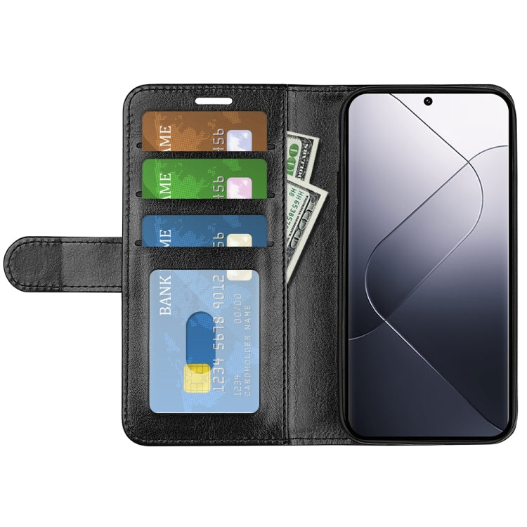 R64 Texture Horizontal Flip Leather Phone Case, For Xiaomi 14, For Xiaomi Redmi Note 13, For Xiaomi Redmi 13C 4G, For Xiaomi Redmi Note 13 Pro+, For Xiaomi Redmi Note 13 Pro, For Xiaomi Redmi K70