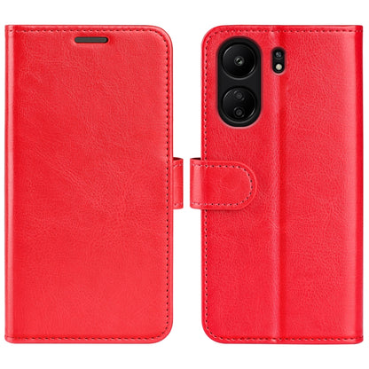 R64 Texture Horizontal Flip Leather Phone Case