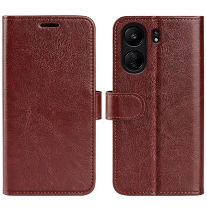 R64 Texture Horizontal Flip Leather Phone Case