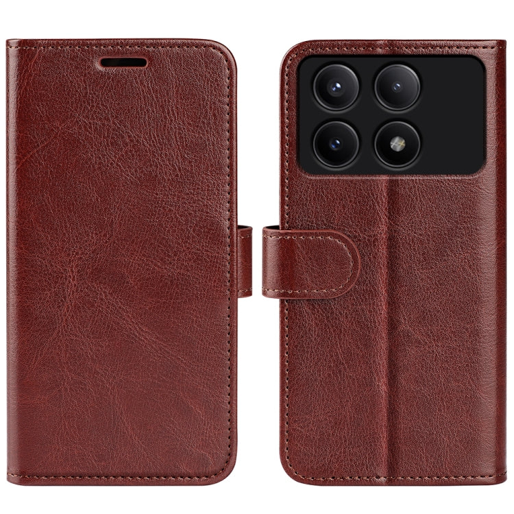 R64 Texture Horizontal Flip Leather Phone Case, For Xiaomi Redmi Turbo 3, For Xiaomi Redmi A3, For Xiaomi Redmi Note 13 4G, For Xiaomi Redmi K70E, For Xiaomi 14 Ultra, For Xiaomi 14 Pro