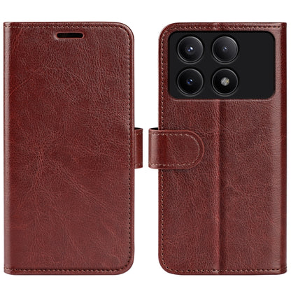 R64 Texture Horizontal Flip Leather Phone Case, For Xiaomi Redmi Turbo 3, For Xiaomi Redmi A3, For Xiaomi Redmi Note 13 4G, For Xiaomi Redmi K70E, For Xiaomi 14 Ultra, For Xiaomi 14 Pro