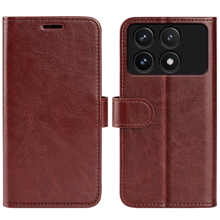 R64 Texture Horizontal Flip Leather Phone Case