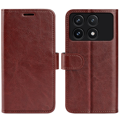 R64 Texture Horizontal Flip Leather Phone Case