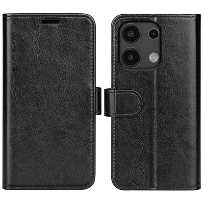 R64 Texture Horizontal Flip Leather Phone Case