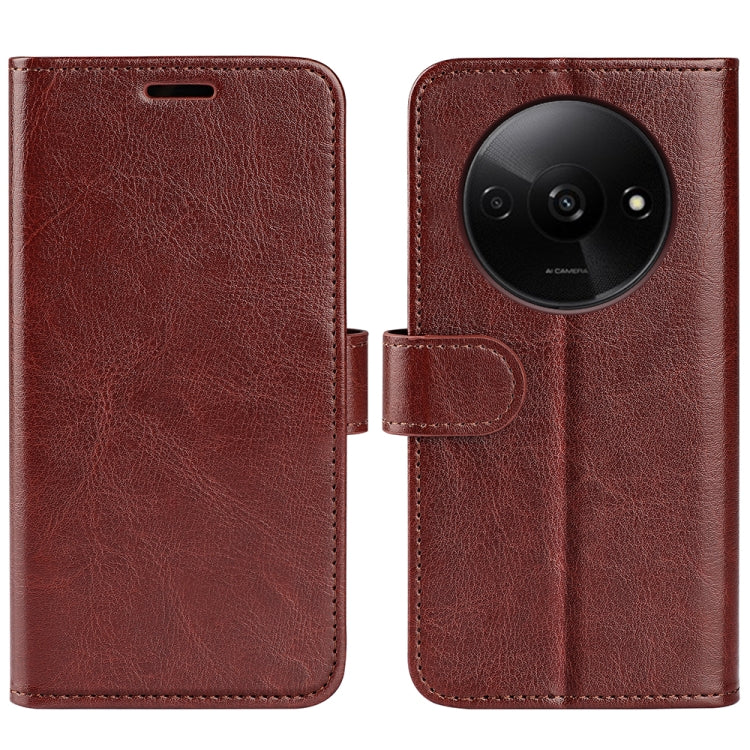 R64 Texture Horizontal Flip Leather Phone Case