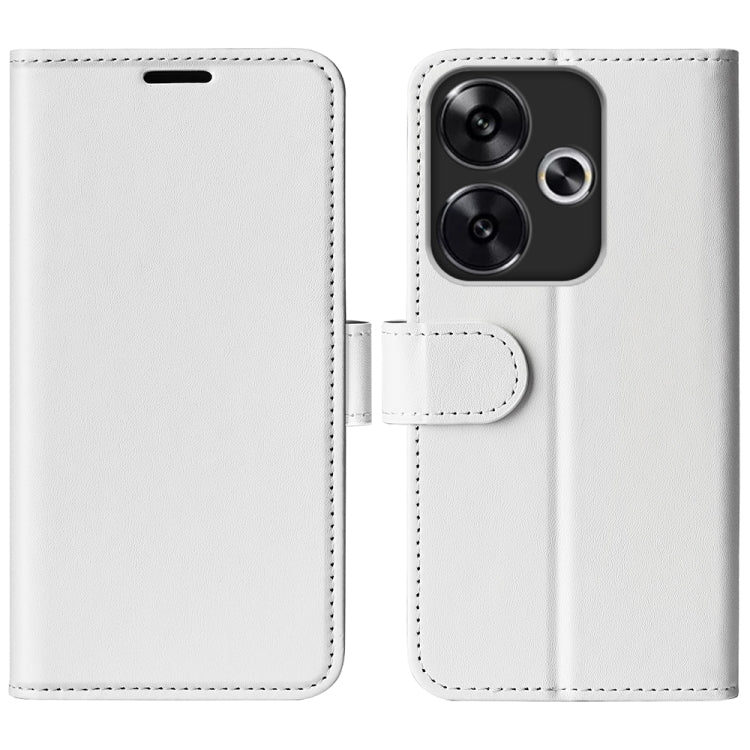 R64 Texture Horizontal Flip Leather Phone Case, For Xiaomi Redmi Turbo 3, For Xiaomi Redmi A3, For Xiaomi Redmi Note 13 4G, For Xiaomi Redmi K70E, For Xiaomi 14 Ultra, For Xiaomi 14 Pro