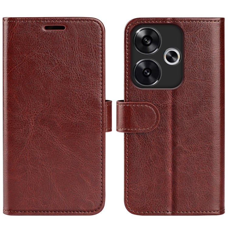 R64 Texture Horizontal Flip Leather Phone Case, For Xiaomi Redmi Turbo 3, For Xiaomi Redmi A3, For Xiaomi Redmi Note 13 4G, For Xiaomi Redmi K70E, For Xiaomi 14 Ultra, For Xiaomi 14 Pro