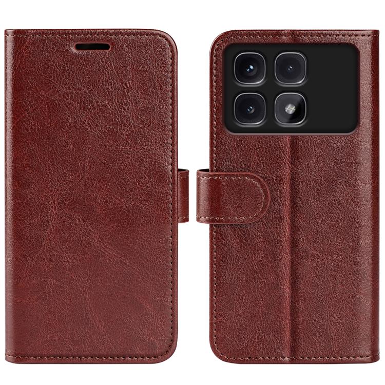 R64 Texture Horizontal Flip Leather Phone Case, For Xiaomi Redmi Note 14 Pro 5G, For Xiaomi 14T Pro, For Xiaomi 14T, For Xiaomi Redmi 14C 4G, For Xiaomi Redmi K70 Ultra, For Xiaomi Redmi Note 13R 5G