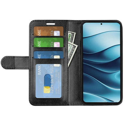 R64 Texture Horizontal Flip Leather Phone Case