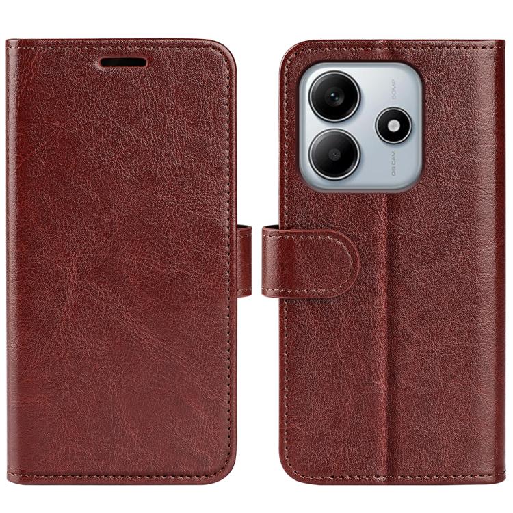 R64 Texture Horizontal Flip Leather Phone Case