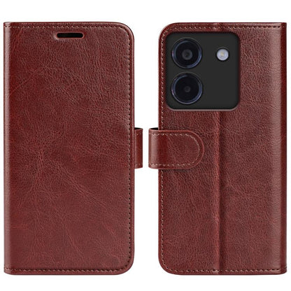 R64 Texture Horizontal Flip Leather Phone Case