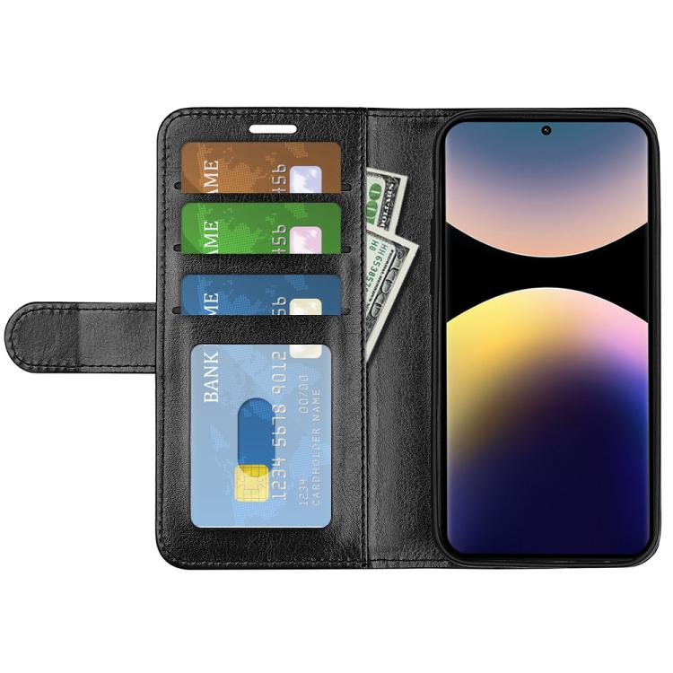 R64 Texture Horizontal Flip Leather Phone Case, For Xiaomi Redmi Note 14 Pro 4G, For Redmi Note 14 4G 163.25mm, For Xiaomi 15 Pro, For Xiaomi 15, For Xiaomi Redmi Note 14 5G, For Xiaomi Redmi Note 14 Pro+