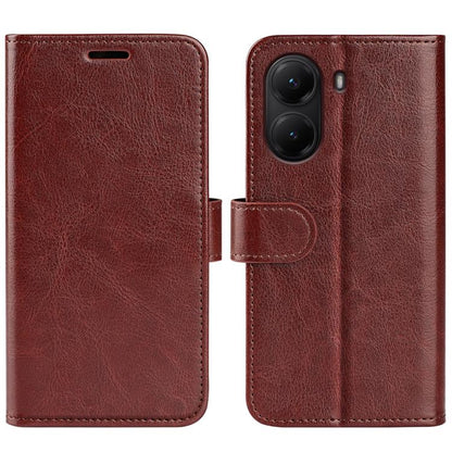 R64 Texture Horizontal Flip Leather Phone Case