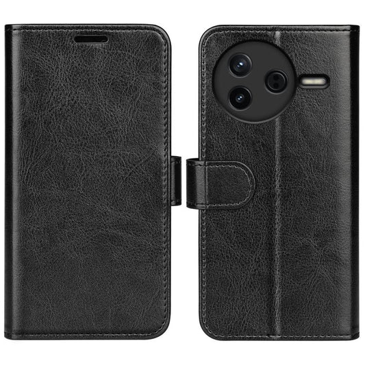R64 Texture Horizontal Flip Leather Phone Case, For Redmi K80 / Poco F7 Pro