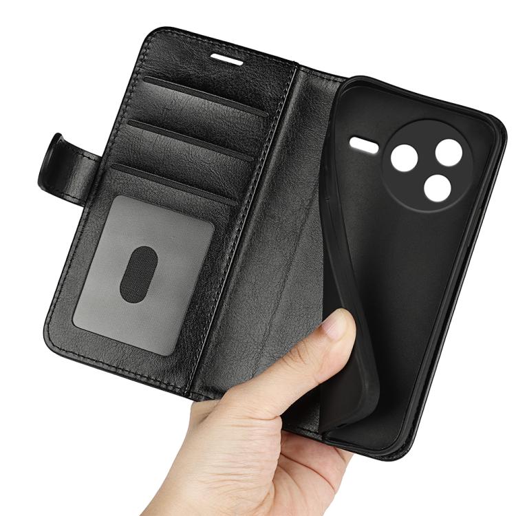 R64 Texture Horizontal Flip Leather Phone Case, For Redmi K80 / Poco F7 Pro