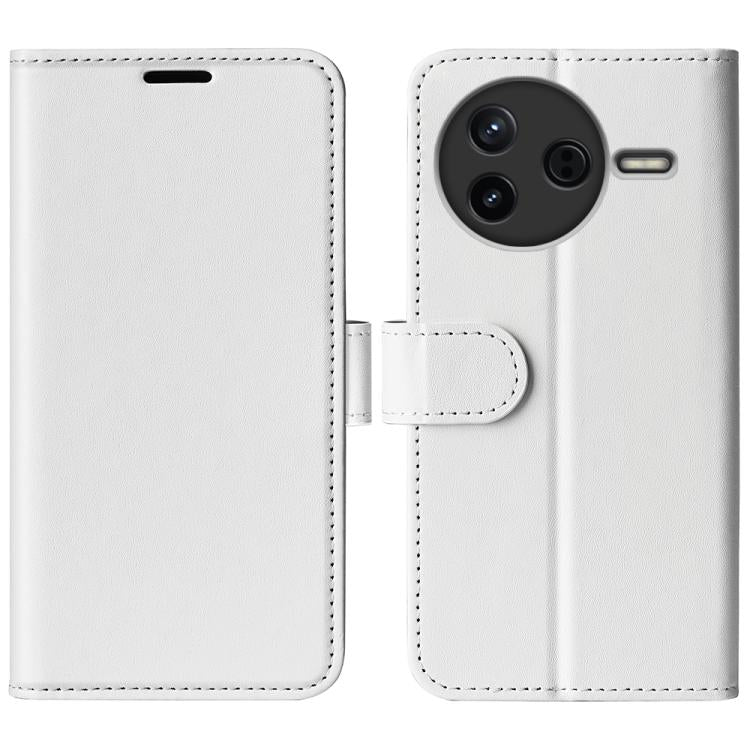 R64 Texture Horizontal Flip Leather Phone Case, For Xiaomi Poco F8 Ultra 5G, For Redmi Note 15 4G / 5G Global 164mm, For Xiaomi Poco F8 Pro 5G, For Redmi K80 Pro / Poco F7 Ultra, For Redmi K80 / Poco F7 Pro
