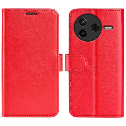 R64 Texture Horizontal Flip Leather Phone Case, For Xiaomi Poco F8 Ultra 5G, For Redmi Note 15 4G / 5G Global 164mm, For Xiaomi Poco F8 Pro 5G, For Redmi K80 Pro / Poco F7 Ultra, For Redmi K80 / Poco F7 Pro