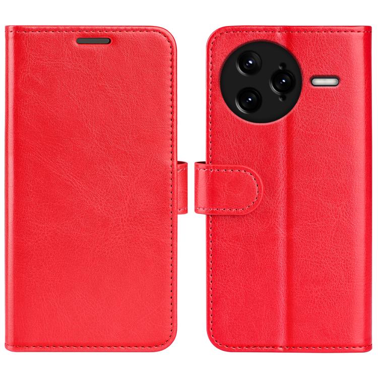 R64 Texture Horizontal Flip Leather Phone Case, For Xiaomi Poco F8 Ultra 5G, For Redmi Note 15 4G / 5G Global 164mm, For Xiaomi Poco F8 Pro 5G, For Redmi K80 Pro / Poco F7 Ultra, For Redmi K80 / Poco F7 Pro