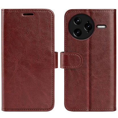 R64 Texture Horizontal Flip Leather Phone Case, For Xiaomi Poco F8 Ultra 5G, For Redmi Note 15 4G / 5G Global 164mm, For Xiaomi Poco F8 Pro 5G, For Redmi K80 Pro / Poco F7 Ultra, For Redmi K80 / Poco F7 Pro