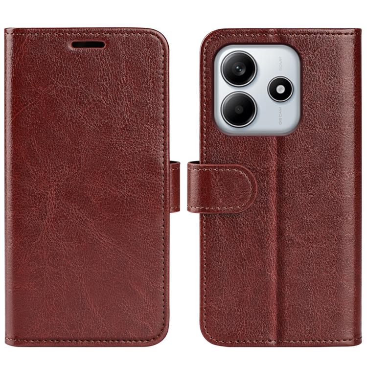 R64 Texture Horizontal Flip Leather Phone Case