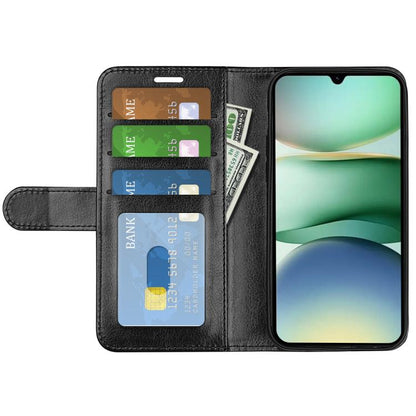 R64 Texture Horizontal Flip Leather Phone Case, For Redmi A5 4G 173.3mm, For Redmi Note 14S 4G, For Redmi Note 14 4G 164.84mm, For Xiaomi 15 Ultra, For Xiaomi Poco X7 Pro, For Xiaomi?Poco M7 Pro 5G