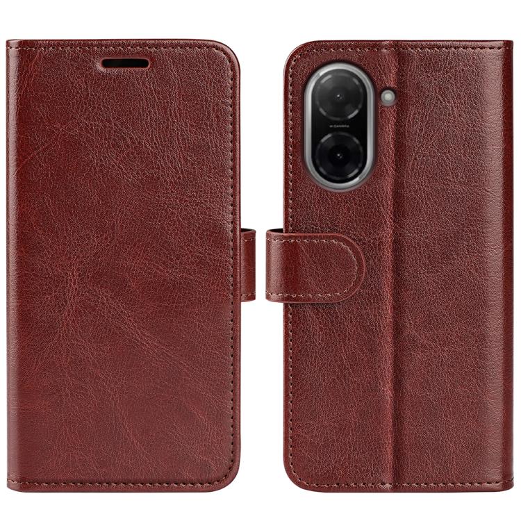 R64 Texture Horizontal Flip Leather Phone Case