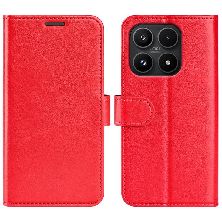 R64 Texture Horizontal Flip Leather Phone Case, For Xiaomi 17, For Xiaomi 15T Pro, For Xiaomi 15T, For Redmi A5 4G 173.3mm, For Redmi Note 14S 4G, For Redmi Note 14 4G 164.84mm