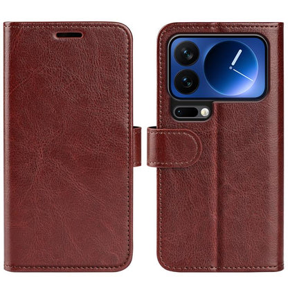R64 Texture Horizontal Flip Leather Phone Case