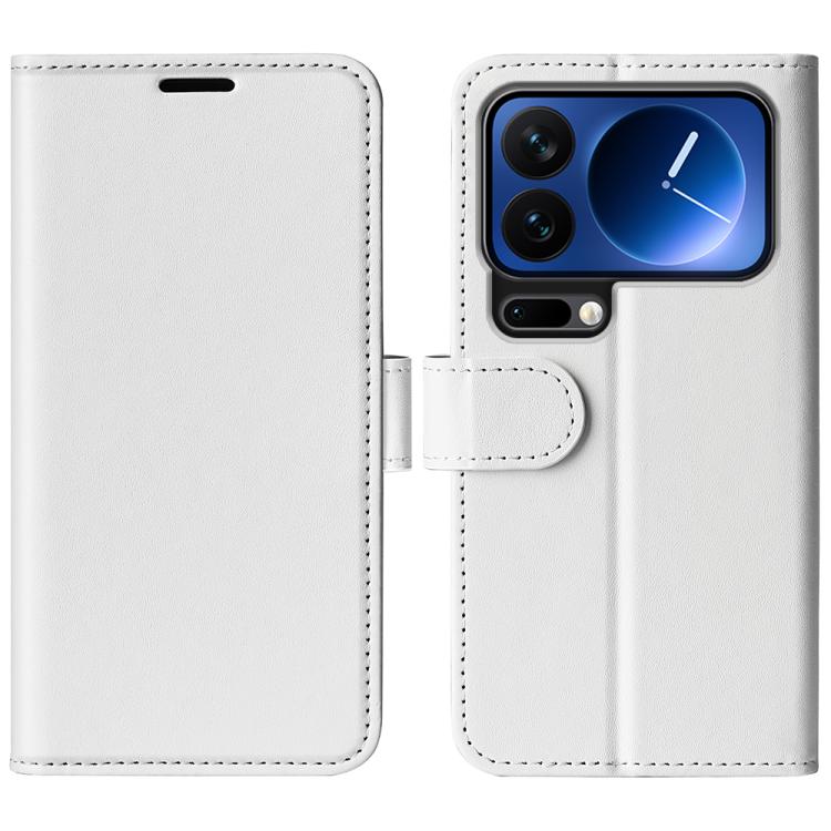 R64 Texture Horizontal Flip Leather Phone Case, For Xiaomi 17 Pro Max, For Redmi Note 15 Pro 5G Global 163.6mm, For Xiaomi 17 Pro, For Xiaomi 17, For Xiaomi 15T Pro, For Xiaomi 15T